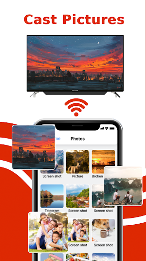 Screen mirroring Polytron TV Screenshot 2