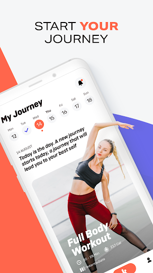 Kompanion: At Home Workouts & Exercises Screenshot 1