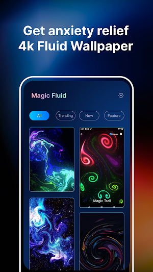 Magic Fluid: Live Wallpaper Screenshot 2