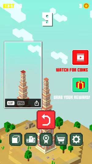 Hyper Tap Tower:Stack Master Screenshot 2