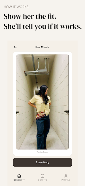 Nary Says - AI Stylist Screenshot 1