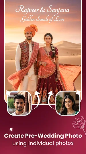 AI Pre-Wedding Photo Shoot Screenshot 1