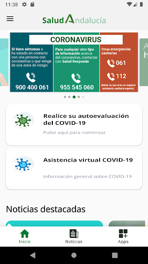 Salud Andalucía Screenshot 1