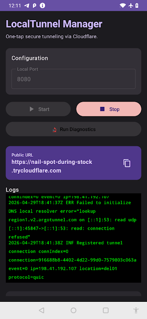 PortForwarder Screenshot 2