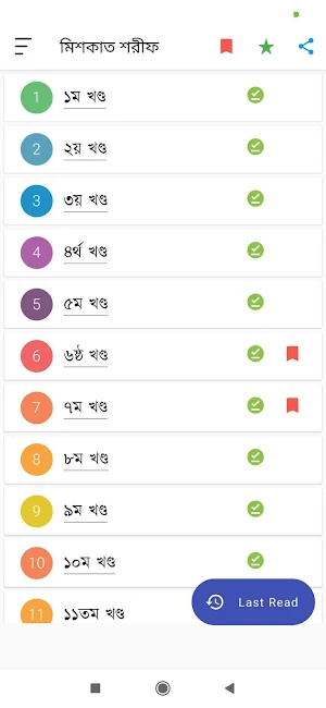 মিশকাত শরীফ অফলাইন - Mishkat Sharif Offline Screenshot 0