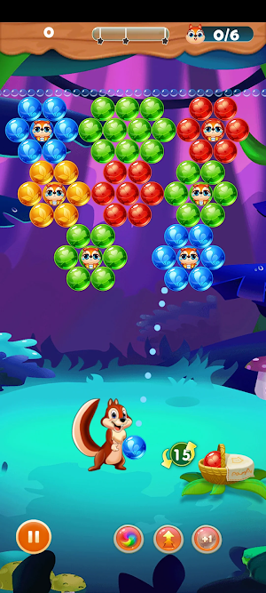 Bubble Shooter Sweet Rainbow Screenshot 0