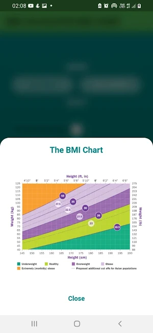 BMI Calculator And Chart Screenshot 3