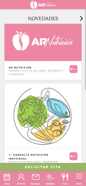 AR Nutrición Screenshot 0