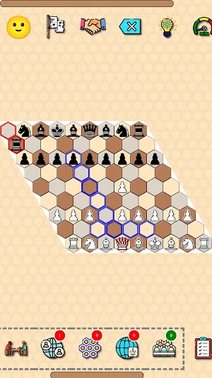 Hexagonal chess Screenshot 1
