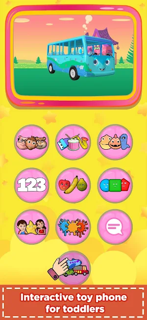 Baby phone game for girls boys Screenshot 0