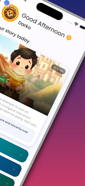 WonderWay: Kids Audio Stories Screenshot 1
