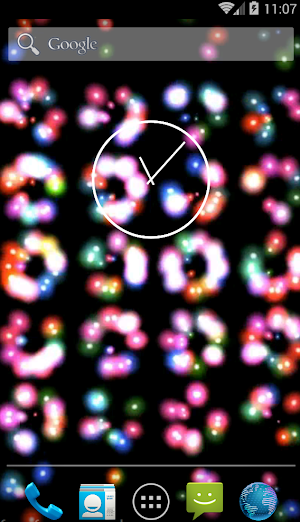 4K Motion Colorful Particle Ma Screenshot 1