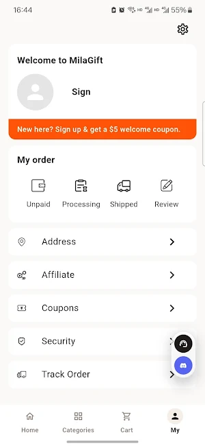 Milagift Screenshot 0
