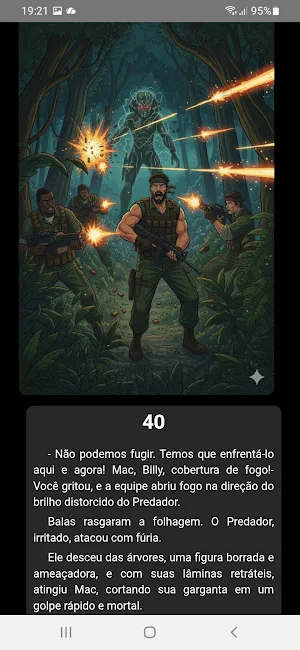 Predador - Livro jogo Screenshot 3