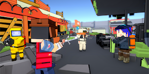 Blocky Gun TPS: Battle Royale Online Screenshot 1