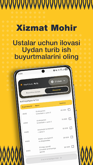 Xizmat Mohir Screenshot 0