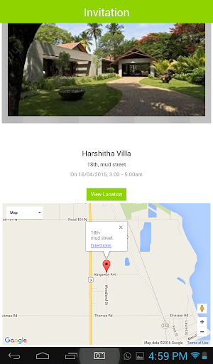 Invitation Screenshot 3
