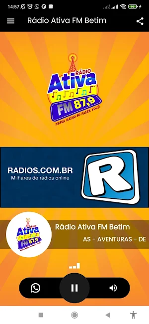 Rádio Ativa FM Betim Screenshot 0