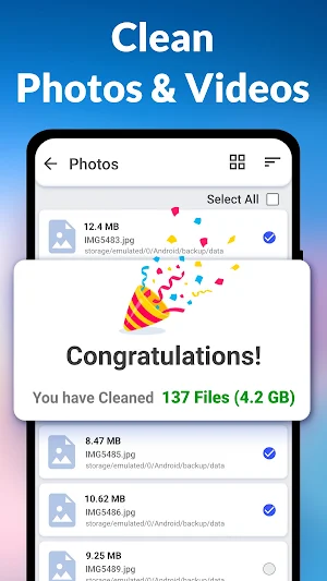 Phone Storage Cleaner: Cleanup Screenshot 2