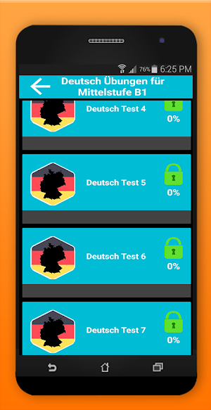 Deutsch Übungen für Mittelstuf Screenshot 1