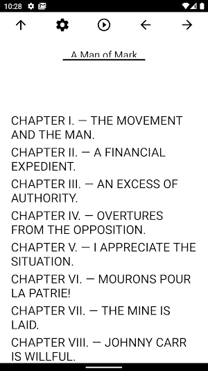 Book, A Man of Mark Screenshot 0