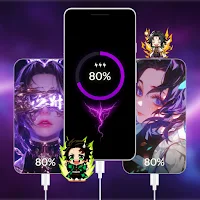 Battery Charging Art Effects