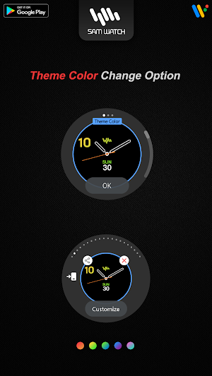 SamWatch Simple Analog 9 2021 Screenshot 3