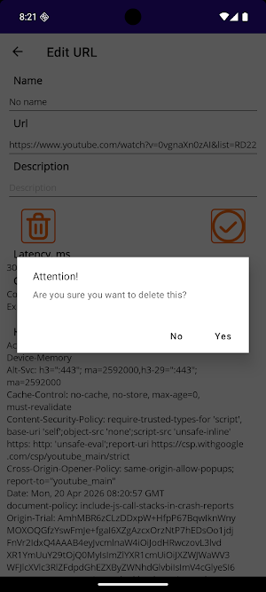 Web Access Monitor Screenshot 3
