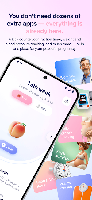 BabyBloom Pregnancy Tracker Screenshot 1