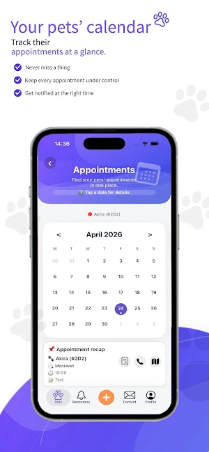 PetsToDo – Health record Screenshot 1