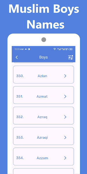 Islamic  Muslim  Name ideas Screenshot 3