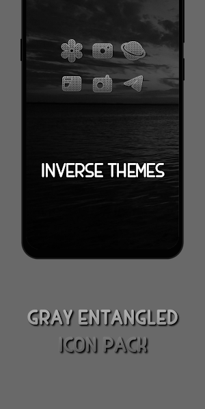Gray - Entangled Icon Pack Screenshot 3