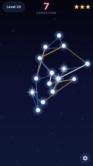 Untangle: Night Sky Screenshot 2