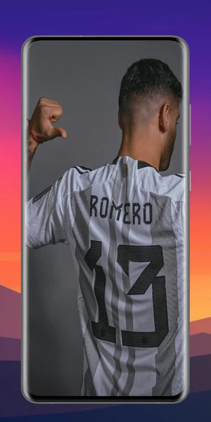 Cristian Romero 4K Wallpaper Screenshot 3