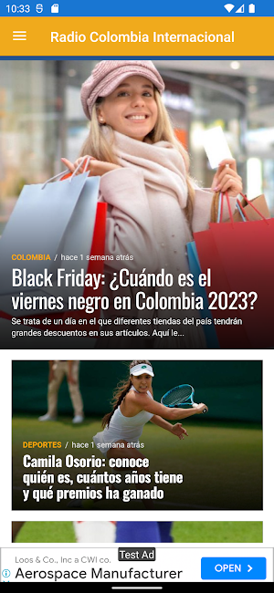 Radio Colombia Internacional Screenshot 2