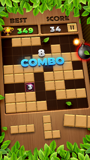 Wood Block - Puzzle Game Screenshot 3
