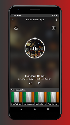 Irish Pub Radio App Screenshot 1