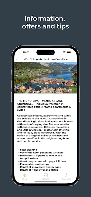 MONDI Hotels Screenshot 1