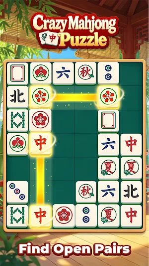 Crazy Mahjong Puzzle Screenshot 2