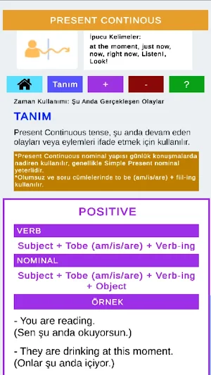İngilizce 16 Zaman - 16 Tenses Screenshot 3