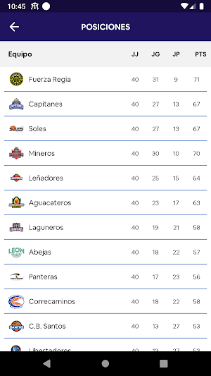 Huracanes de Tampico Oficial Screenshot 1