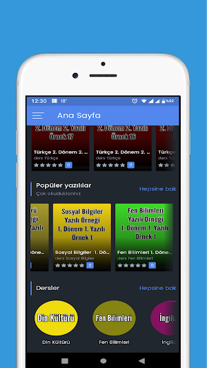 5. Sınıf Örnek Yazılılar Screenshot 2