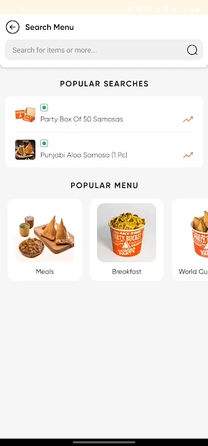 Samosa Party Screenshot 3