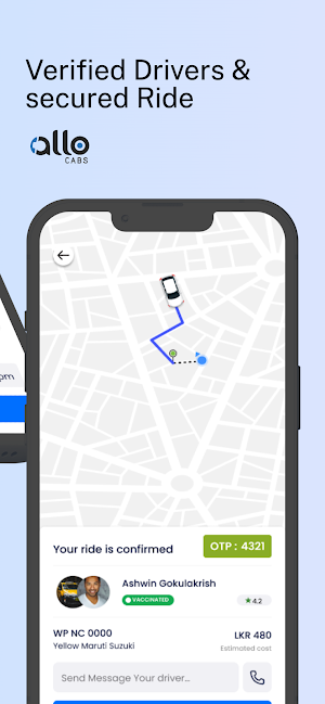 Allo Cabs Screenshot 2