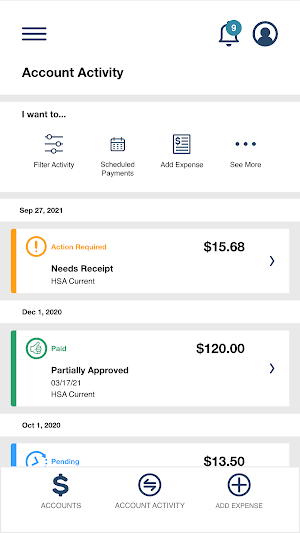 myFlexSpend Screenshot 1