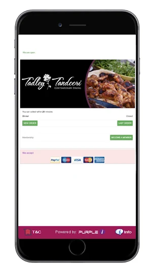 Tadley Tandoori Screenshot 0