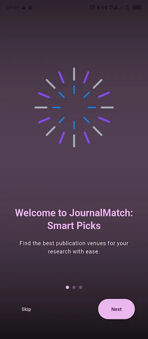 JournalMatch: Smart Picks Screenshot 0