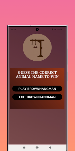 BrownHangman Screenshot 0