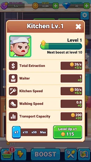IdleRestaurant - magnate games Screenshot 3