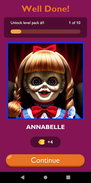 Horror Movie Character Quiz Screenshot 1